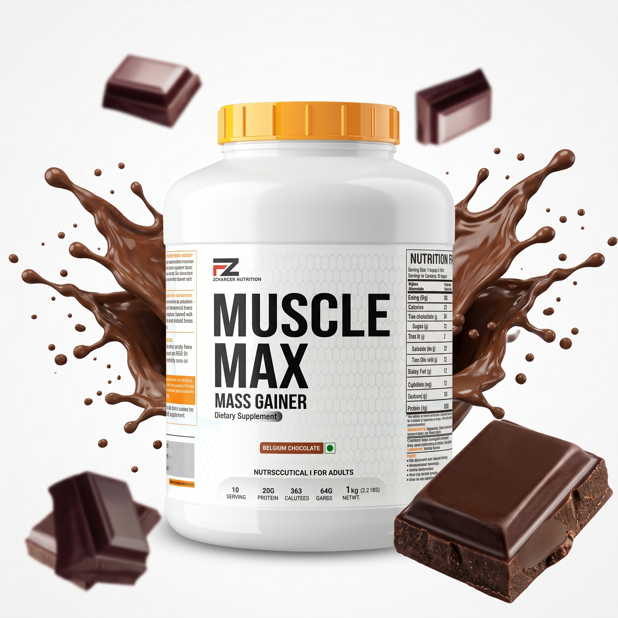 Muscle Maxx Mass Gainer - Chocolate